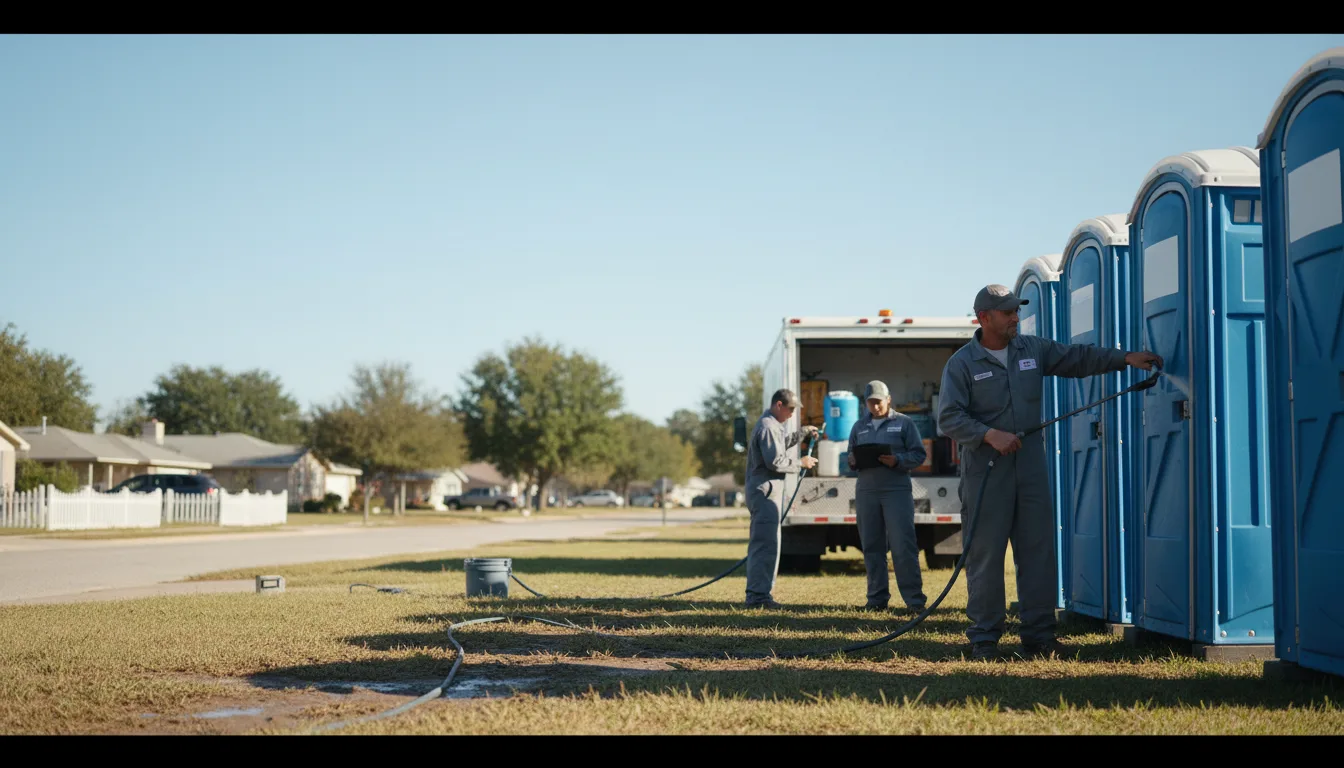 Long-Term Portable Toilet Rental in Tolar, TX near me